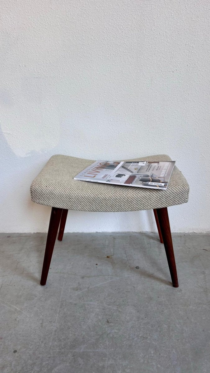 Vintage krukje teak zand - LOUI.STORE
