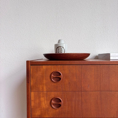 Vintage ladekast *4 ronde greepjes - LOUI.STORE