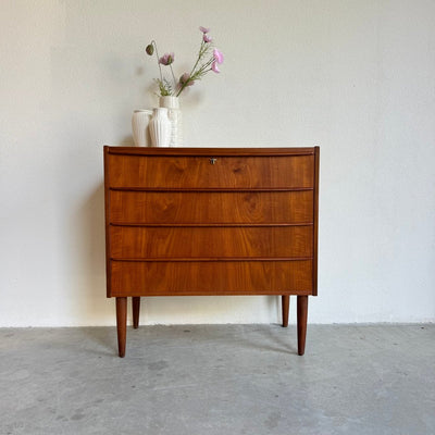 Vintage ladekast 4* teak - LOUI.STORE