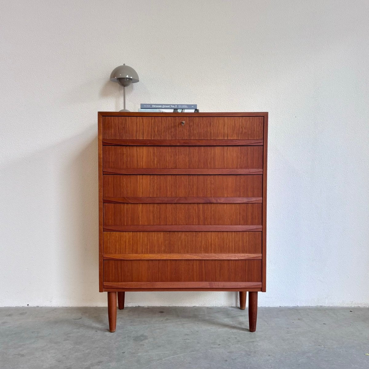 Vintage ladekast greep onder lade - LOUI.STORE