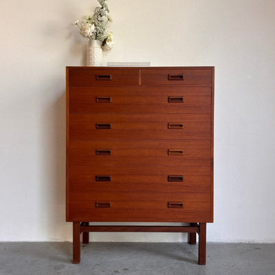 Vintage ladekast Holger Jensen teak - LOUI.STORE