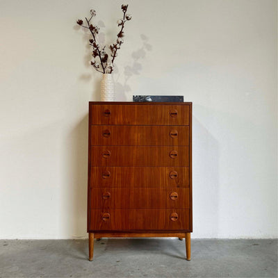 Vintage ladekast ronde greep 6* - LOUI.STORE