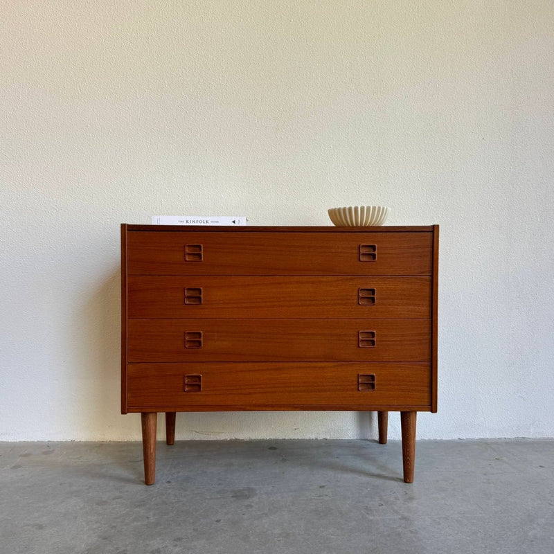 Vintage ladekast teak 4* - LOUI.STORE