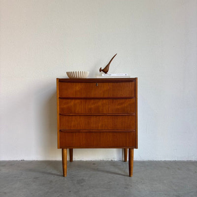 Vintage ladekast teak 4* - LOUI.STORE