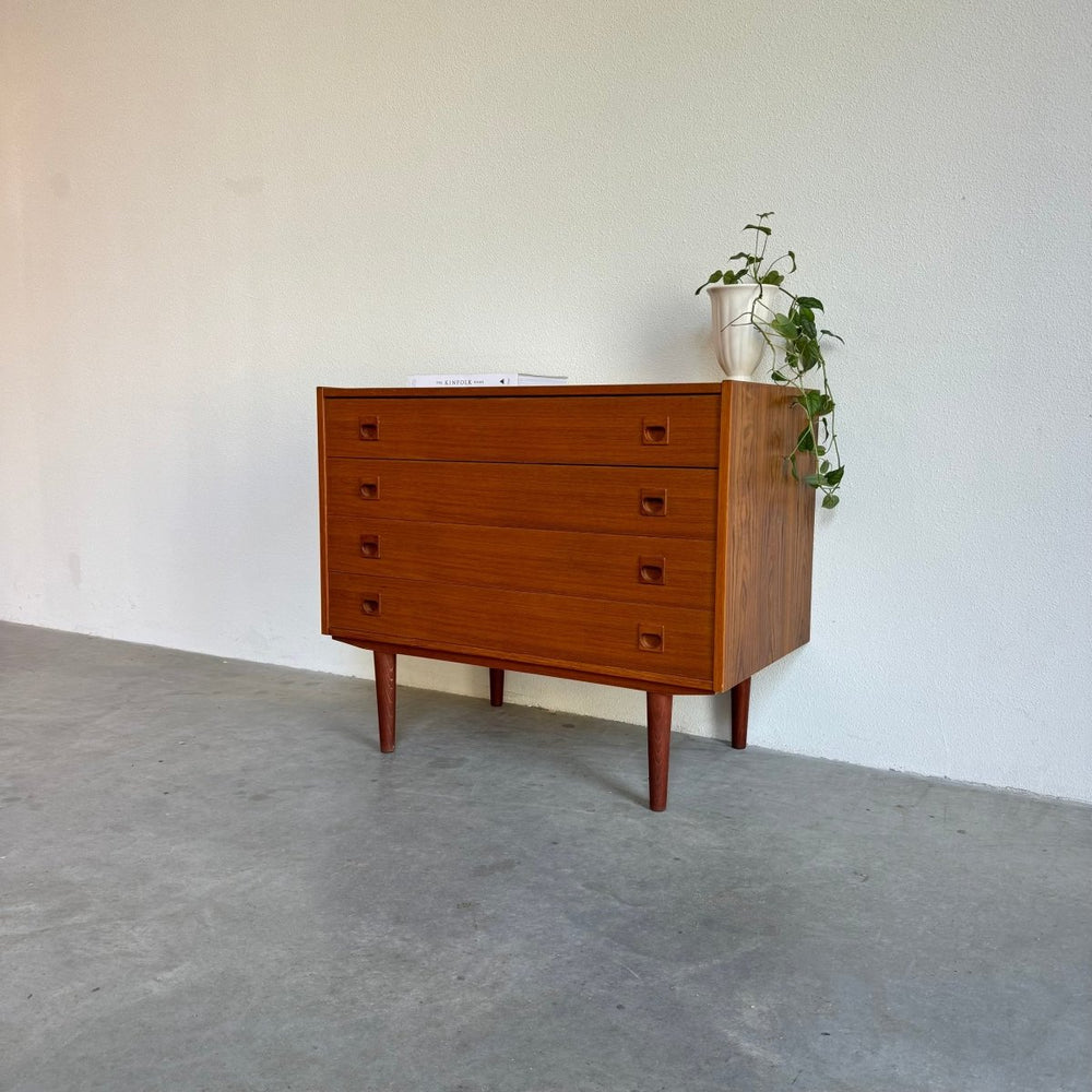 Vintage ladekast teak 4* - LOUI.STORE