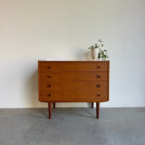 Vintage ladekast teak 4* - LOUI.STORE
