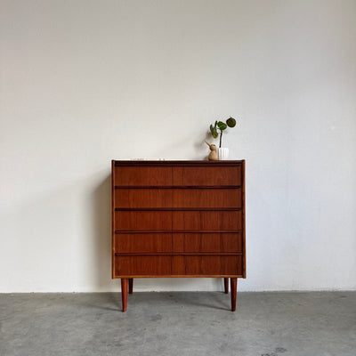 Vintage ladekast teak 5* - LOUI