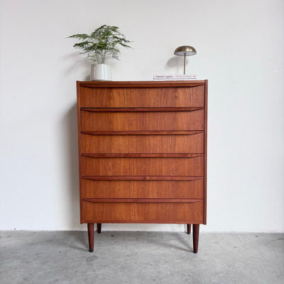 Vintage ladekast teak 6* - LOUI.STORE