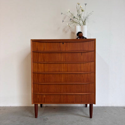 Vintage ladekast teak 6* - LOUI.STORE