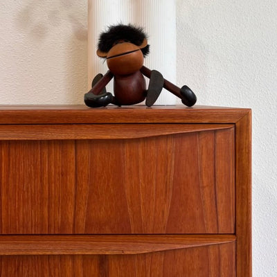 Vintage ladekast teak 6* - LOUI.STORE