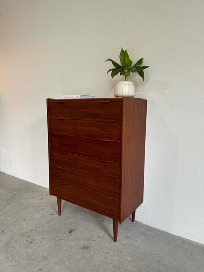 Vintage ladekast teak 6* - LOUI.STORE
