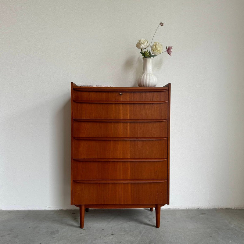 Vintage ladekast teak 6* - LOUI.STORE