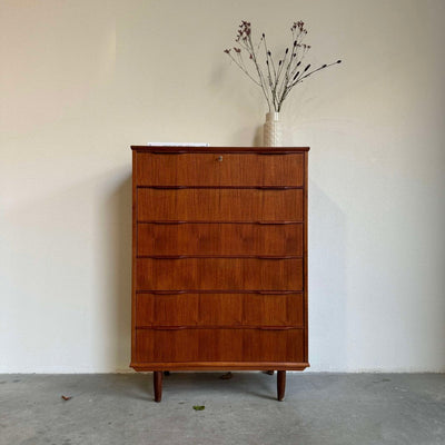 Vintage ladekast teak groot 6* - LOUI.STORE
