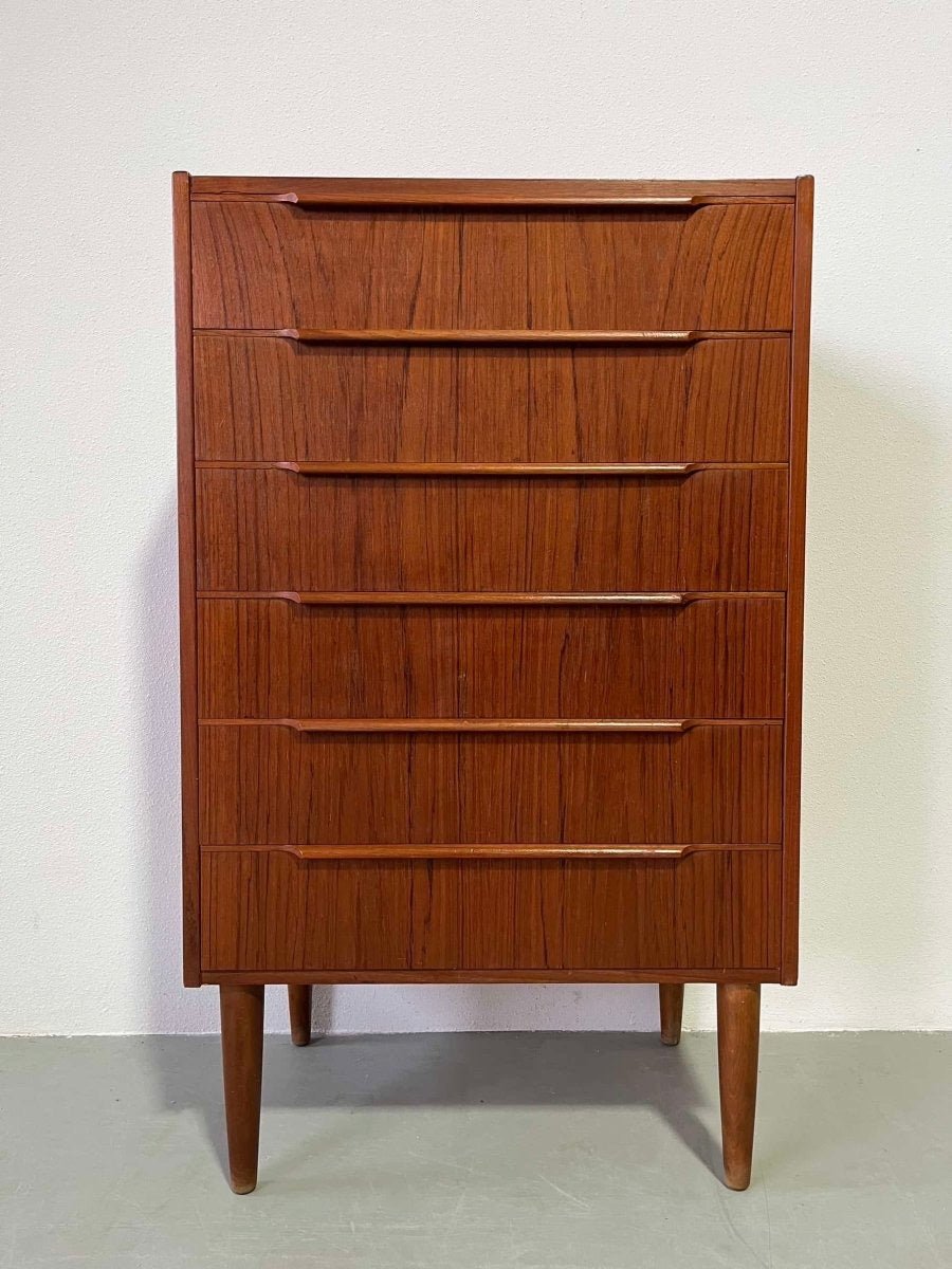 
                  
                    Vintage ladekast teak smal 6* - LOUI.STORE
                  
                