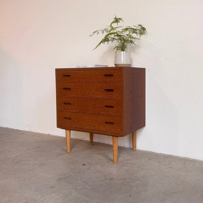 Vintage ladekast wengé 4* - LOUI.STORE