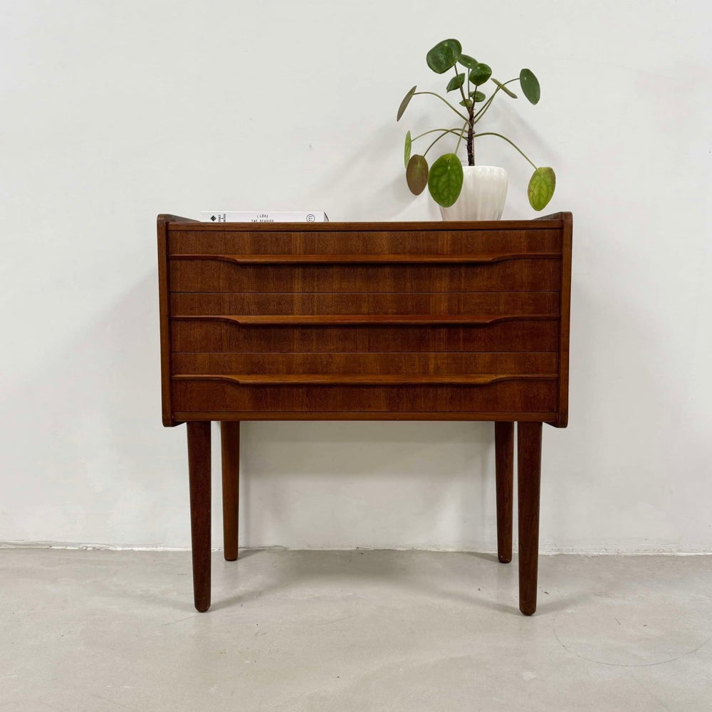 Vintage ladekastje 3* teak - LOUI.STORE