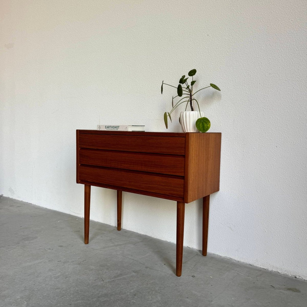 Vintage ladekastje teak 3* - LOUI.STORE