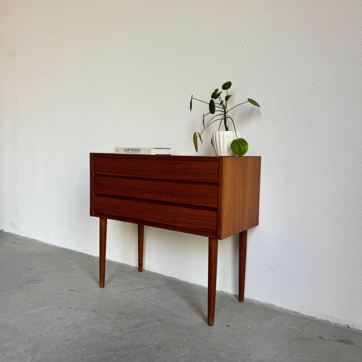 Vintage ladekastje teak 3* - LOUI.STORE