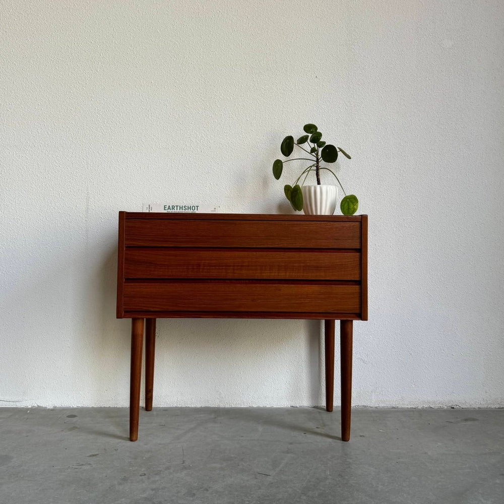 Vintage ladekastje teak 3* - LOUI.STORE