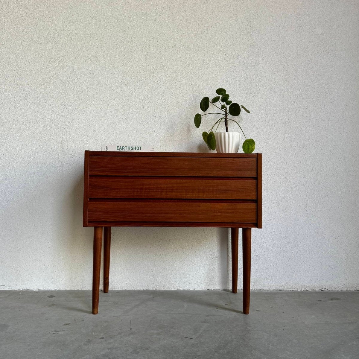 Vintage ladekastje teak 3* - LOUI.STORE