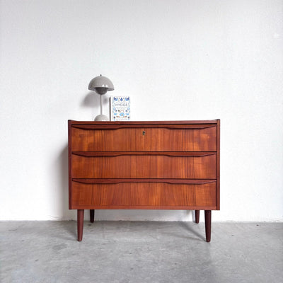 Vintage ladekastje teak 3* - LOUI.STORE