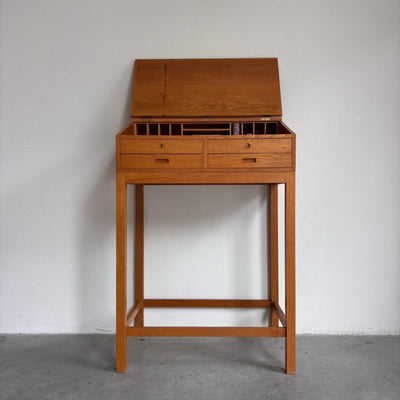 Vintage lessenaar - bureau eiken - LOUI.STORE