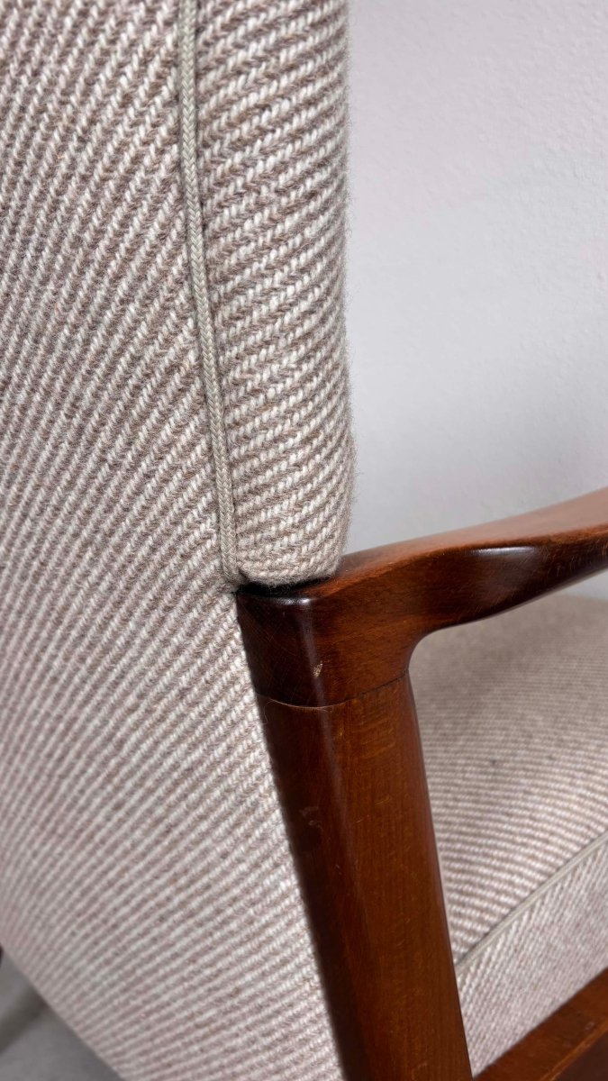 
                  
                    Vintage lounge stoel Fritz Hansen - LOUI.STORE
                  
                