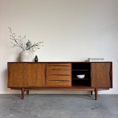 Vintage lowboard Arne Vodder voor Skovby, model 7738 in palissander - LOUI.STORE