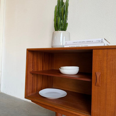 
                  
                    Vintage lowboard Clausen & Søn teak - LOUI
                  
                
