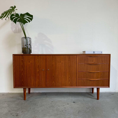 Vintage lowboard Erling Torvits teak - LOUI.STORE