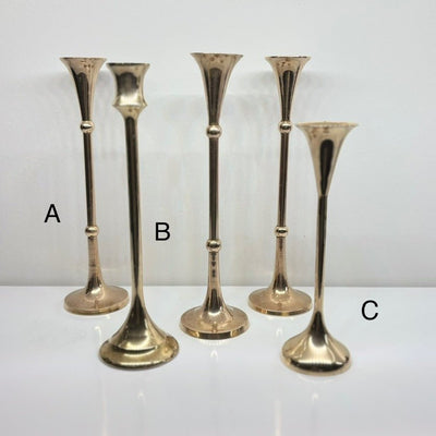 Vintage messing kandelaar (variatie) - LOUI.STORE