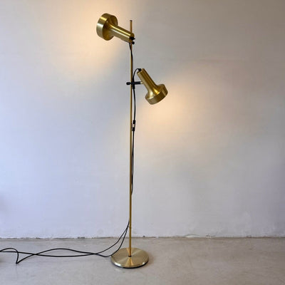 
                  
                    Vintage messing vloerlamp 2 koppig - LOUI.STORE
                  
                