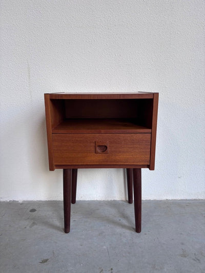 Vintage nachtkastje teak - LOUI.STORE