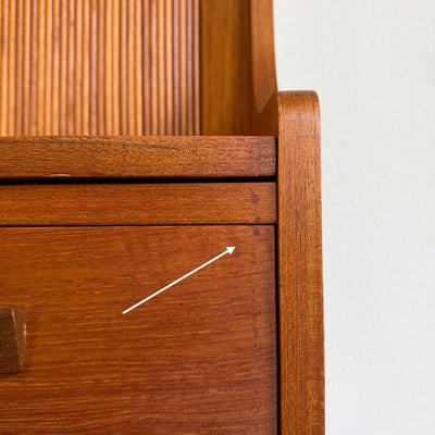 
                  
                    Vintage Nexo boekenkast - secretaire met tambour - LOUI
                  
                