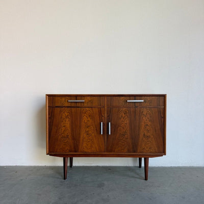 Vintage palissander sideboard met lades en deurtjes - LOUI