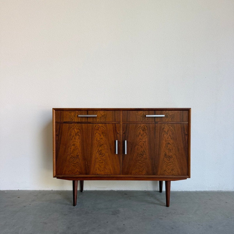 Vintage palissander sideboard met lades en deurtjes - LOUI