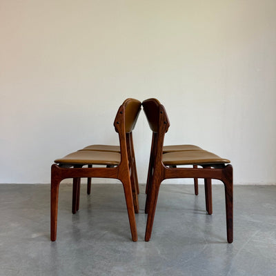 
                  
                    Vintage palissander skai stoelen Erik Buch (4) - LOUI.STORE
                  
                