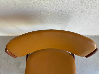 
                  
                    Vintage palissander skai stoelen Erik Buch (4) - LOUI.STORE
                  
                