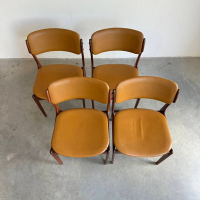 
                  
                    Vintage palissander skai stoelen Erik Buch (4) - LOUI.STORE
                  
                