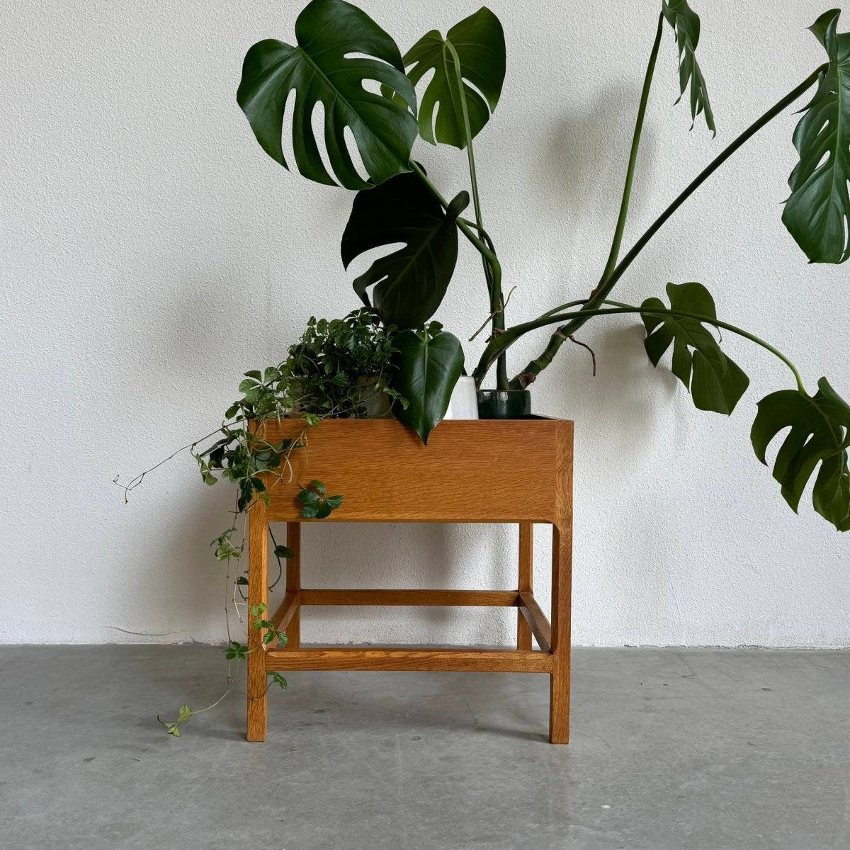 Vintage plantenbak Kai Kristiansen eiken - LOUI.STORE