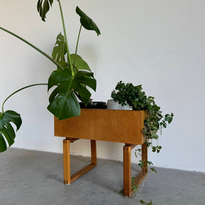 Vintage plantenbak Kai Kristiansen eiken - LOUI.STORE