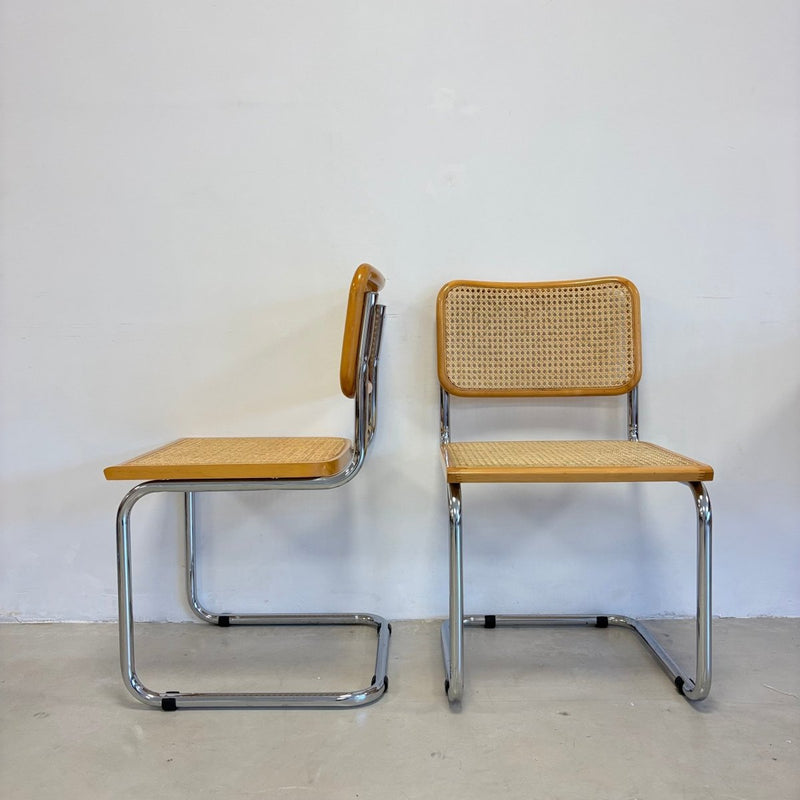 Vintage rieten stoel Marcel Breuer - LOUI.STORE