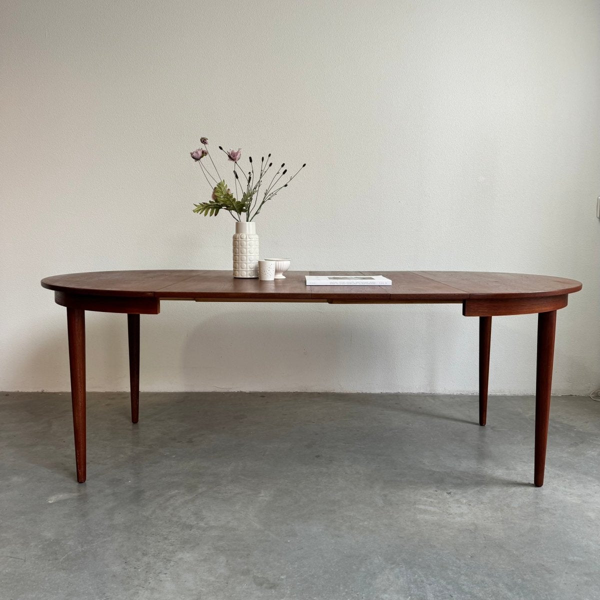 Vintage ronde eettafel teak Skovmand & Andersen - LOUI.STORE