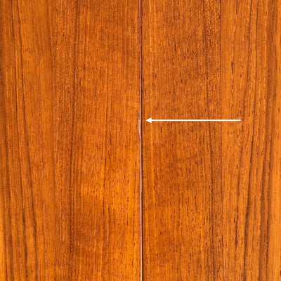 
                  
                    Vintage ronde eettafel uitschuifbaar teak - LOUI
                  
                