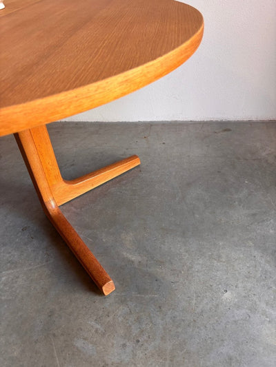 
                  
                    Vintage ronde uitschuifbare eettafel eiken - LOUI.STORE
                  
                