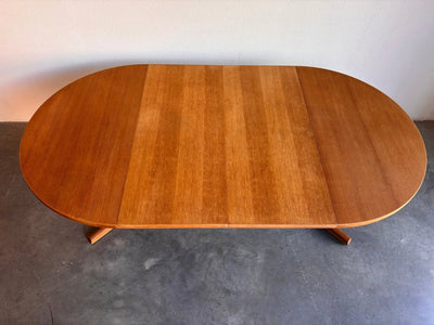 
                  
                    Vintage ronde uitschuifbare eettafel eiken - LOUI.STORE
                  
                