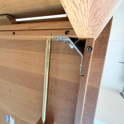 
                  
                    Vintage salontafel KP Møbler met extra blad eiken - LOUI
                  
                