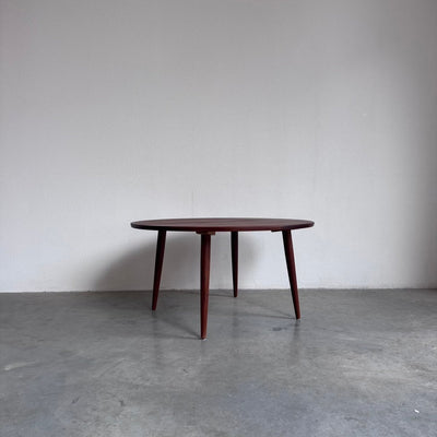 
                  
                    Vintage salontafel rond teak - LOUI
                  
                
