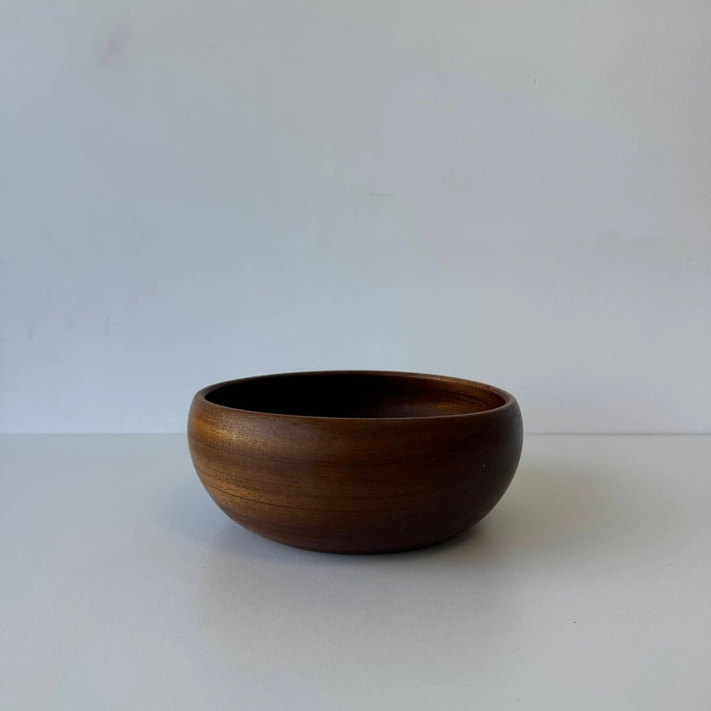 Vintage schaal teak bol - LOUI.STORE