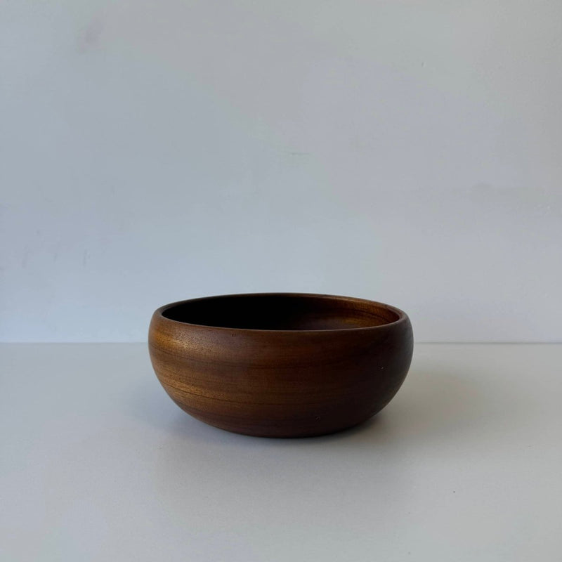 Vintage schaal teak bol - LOUI.STORE